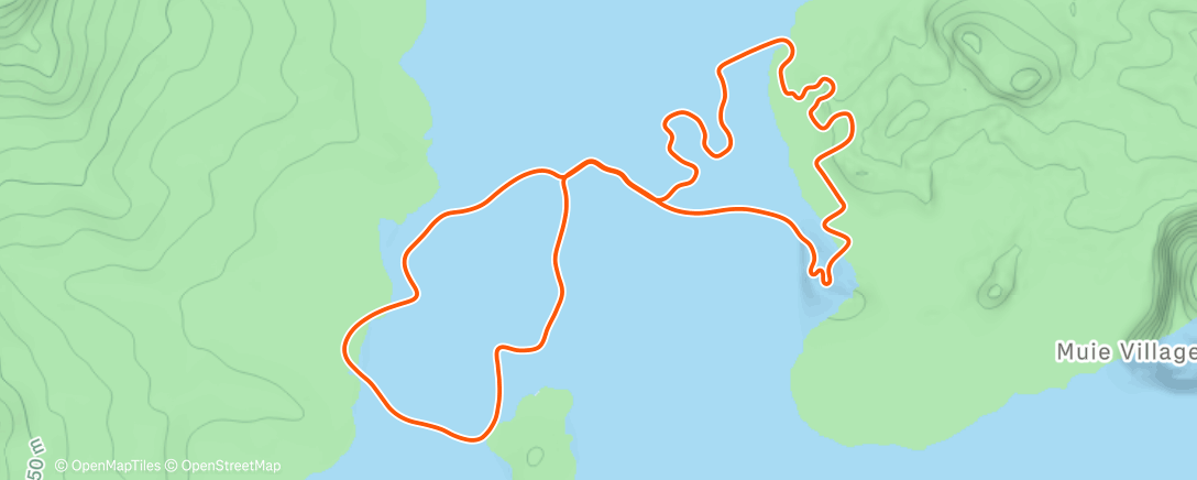 Map of the activity, Zwift - Jarvis Seaside Sprint in Watopia