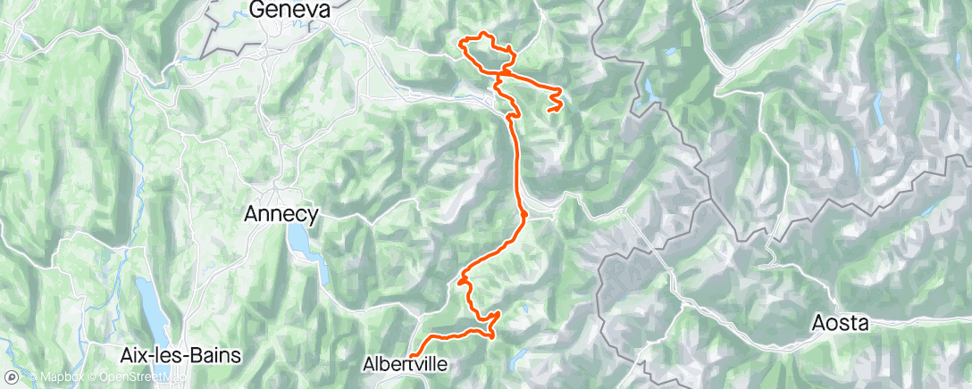 Map of the activity, Critérium du Dauphiné 2024 Stage 7  🇨🇵