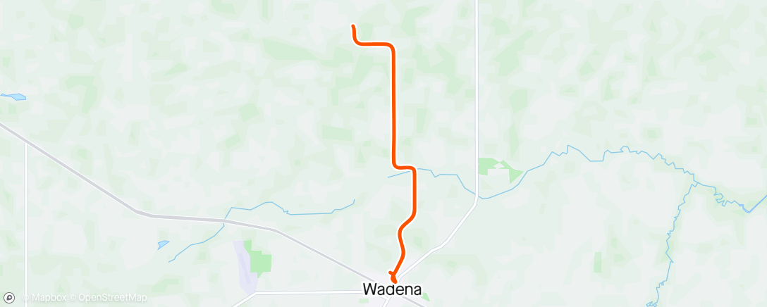 Map of the activity, First ride of the year wi Gauge
