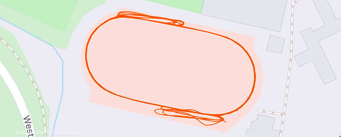 Map of the activity, 10 x 1k 🥦