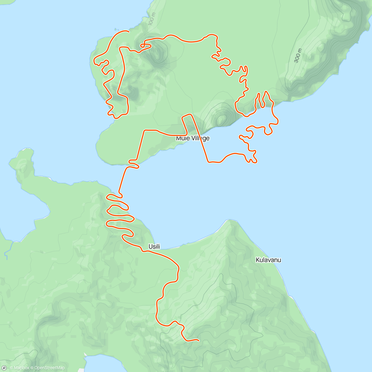 Mapa da atividade, Zwift - Strength Endurance #3 in Watopia