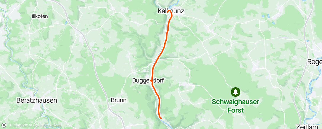 Mappa dell'attività Zum Aufbauen ATSV Frühlingslauf