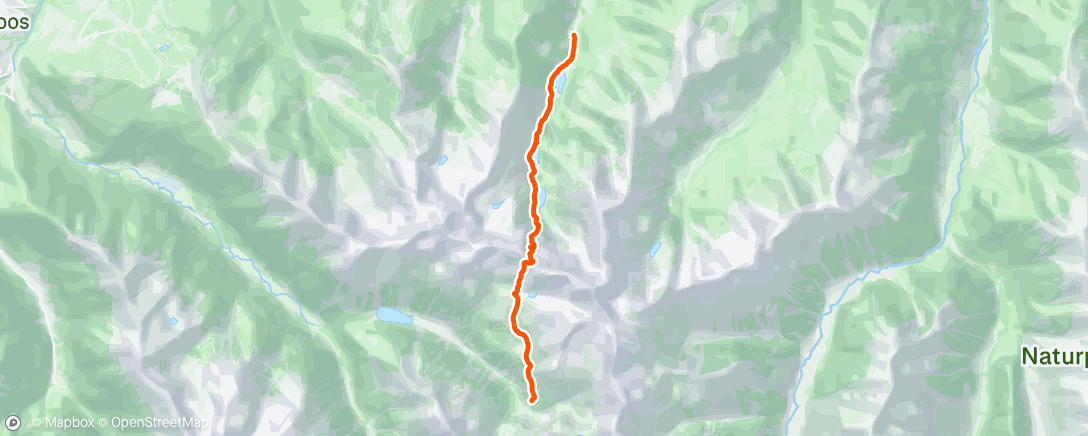 Map of the activity, Kaiserschmarn