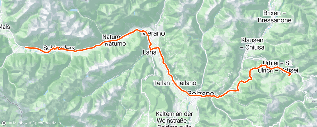 Map of the activity, Giro #16 Pas du tout rigolo 😒