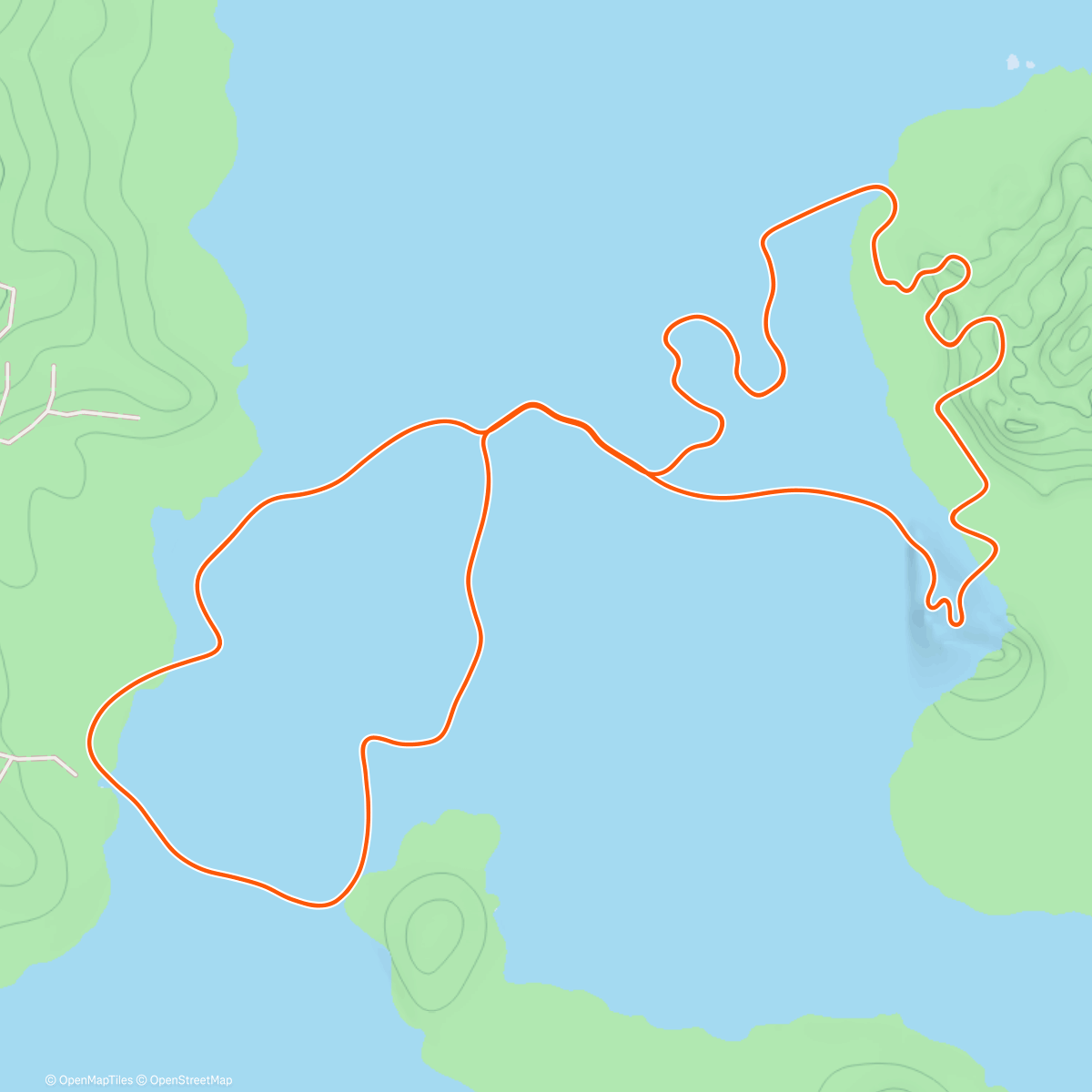 Map of the activity, Zwift - Jarvis Seaside Sprint in Watopia