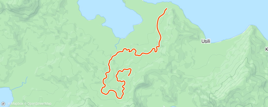 Map of the activity, Zwift - 2024-04-12 Threshold Repeats in Watopia