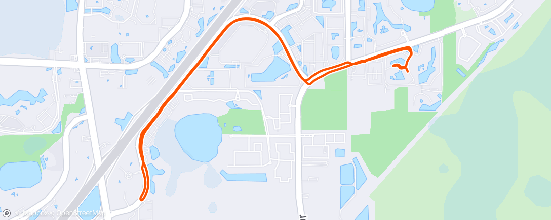 Mapa de la actividad (🫡 Run with Lieut. Dan!)