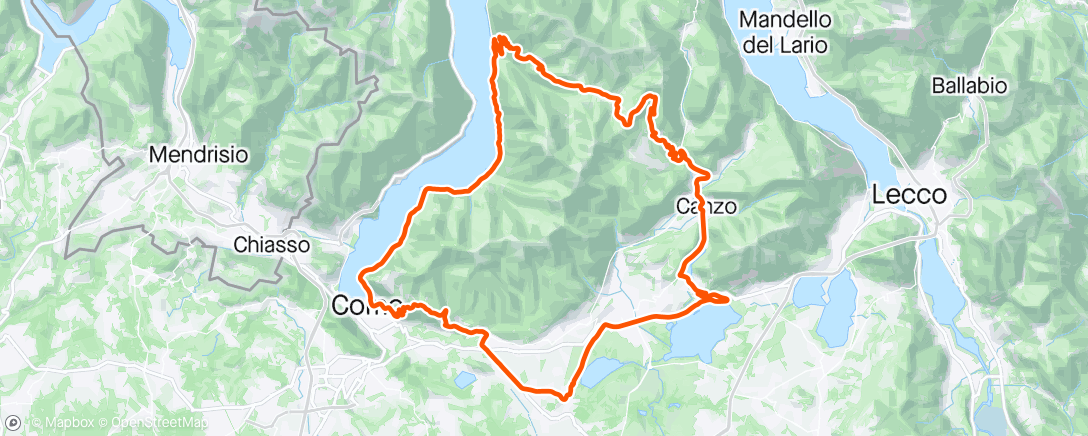 Map of the activity, Colma con acquazzone
