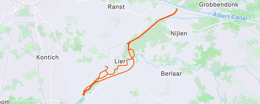 Карта физической активности (Semana 25,  día 1)