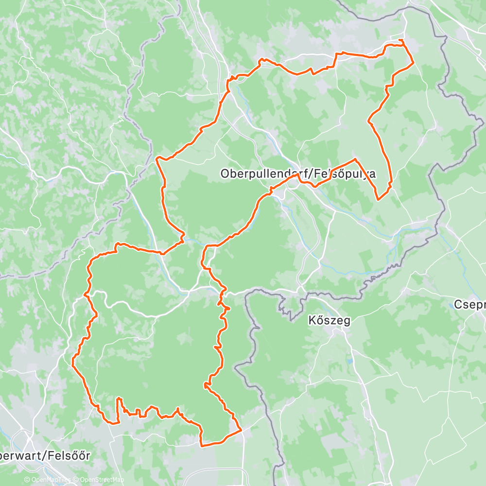 Map of the activity