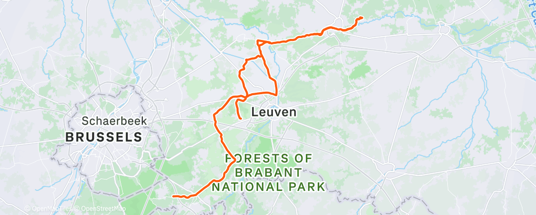 Mapa de la actividad, De beentje nog is kietelen