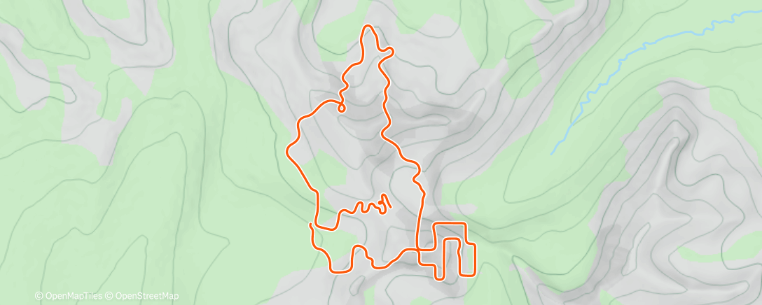 Карта физической активности (Zwift - Dùn Dash in Scotland)