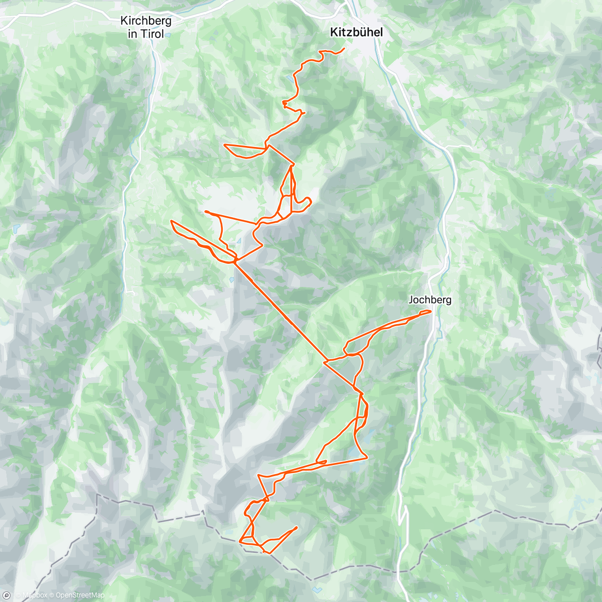 Map of the activity, Out of office with the boys