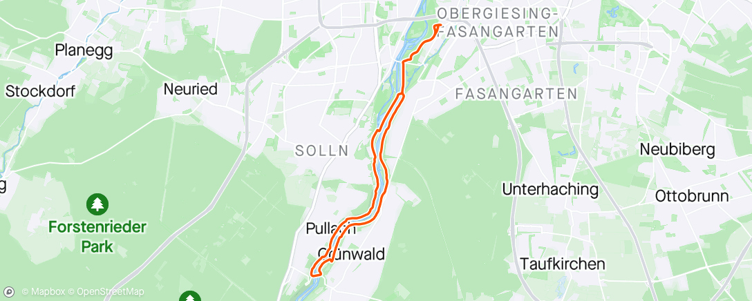 Map of the activity, Isartrails MTB