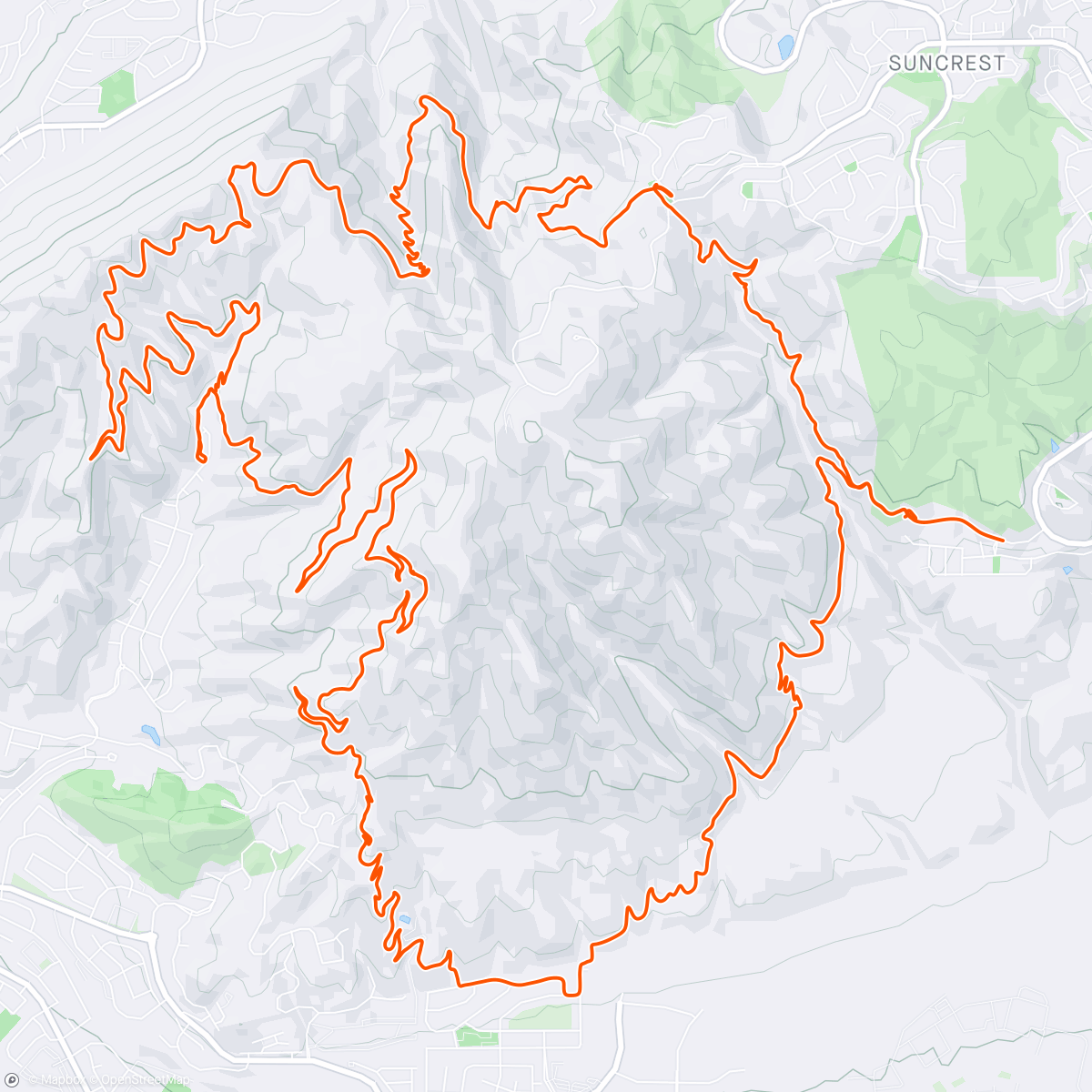 Карта физической активности (Tour of Lehi with some LoLo)