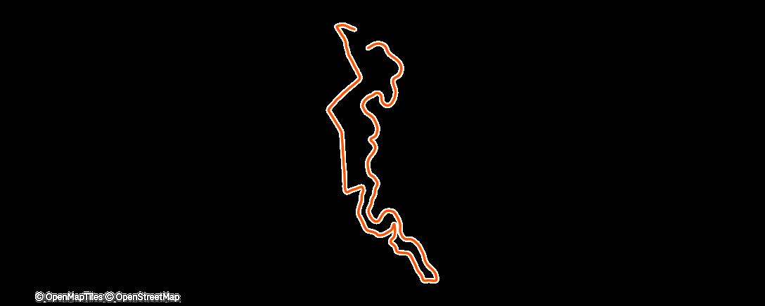 Map of the activity, Afternoon Walk