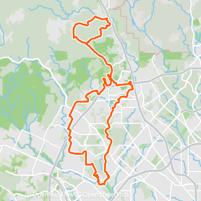 Trails to the Hills | 57.5 mi Cycling Route on Strava