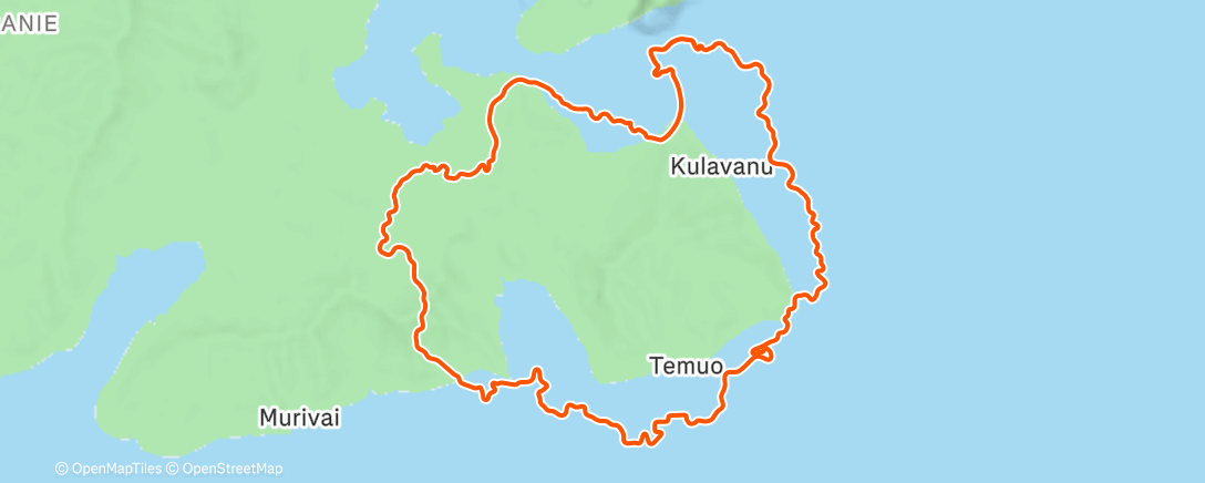 Map of the activity, Zwift - Sugar Cookie in Watopia