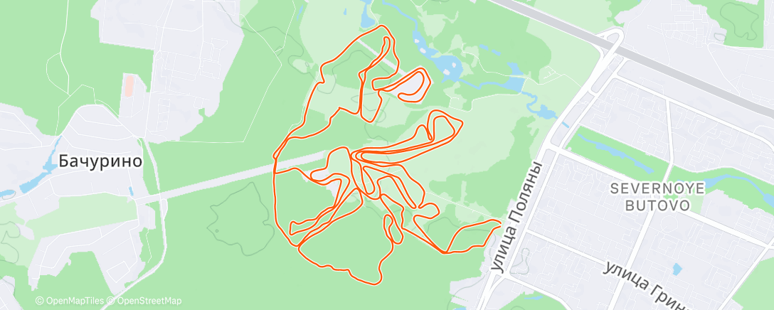 Map of the activity, Битцеполяны