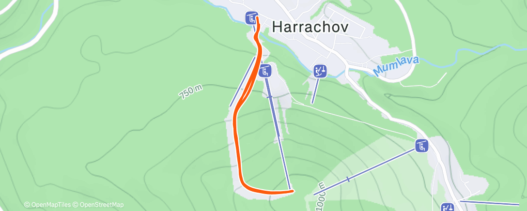 Карта физической активности (skimo)