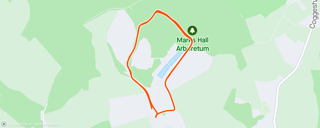 Map of the activity, Markshall estate parkrun
Comfortable easy run
23:42
