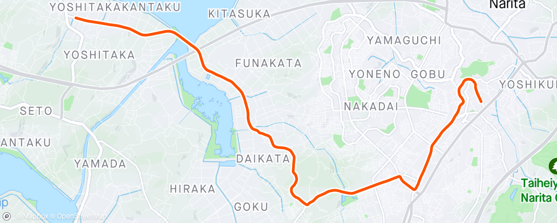 Map of the activity, ROUVY - Chiba Pref. | Naritasan Shinshoji Temple
