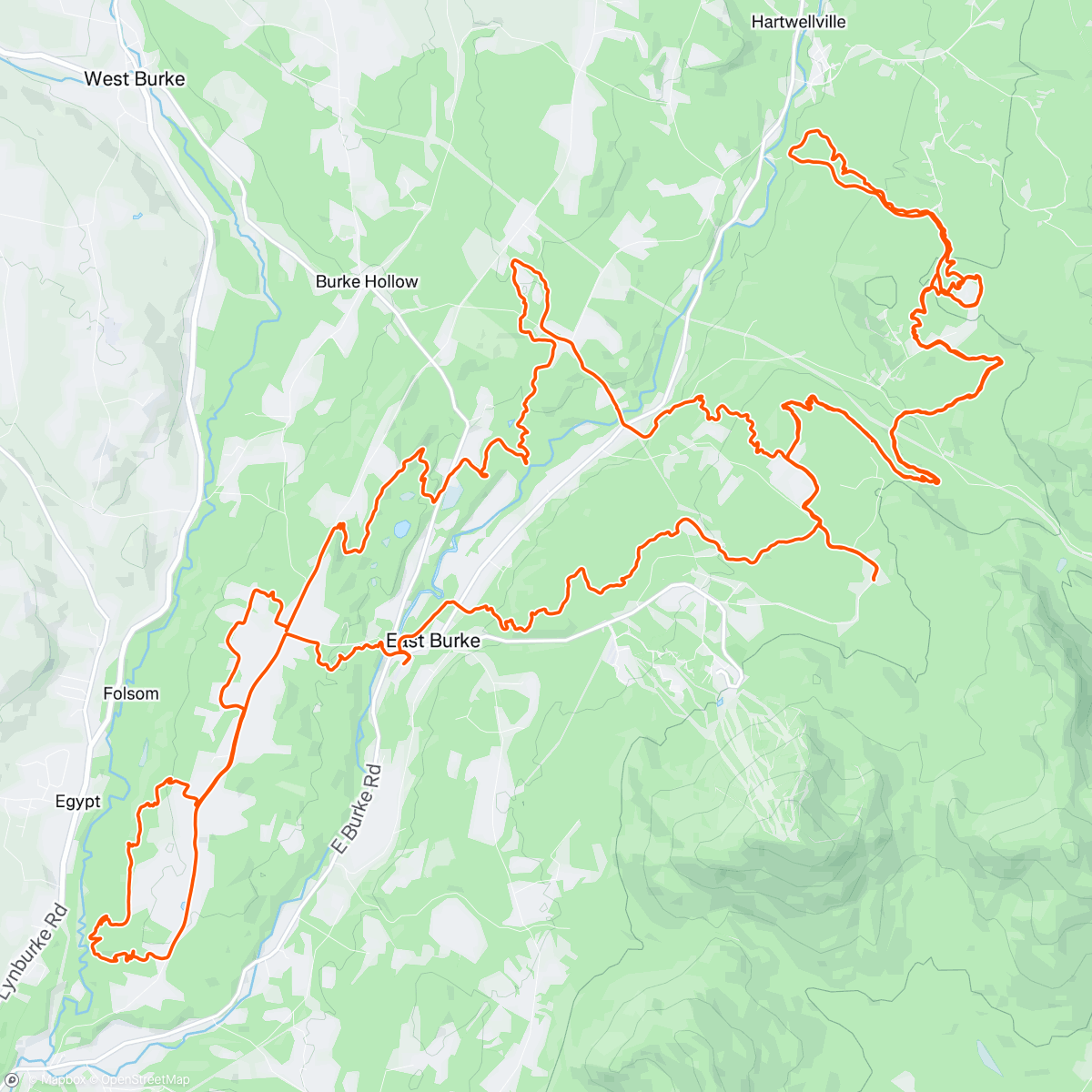 Map of the activity, KT