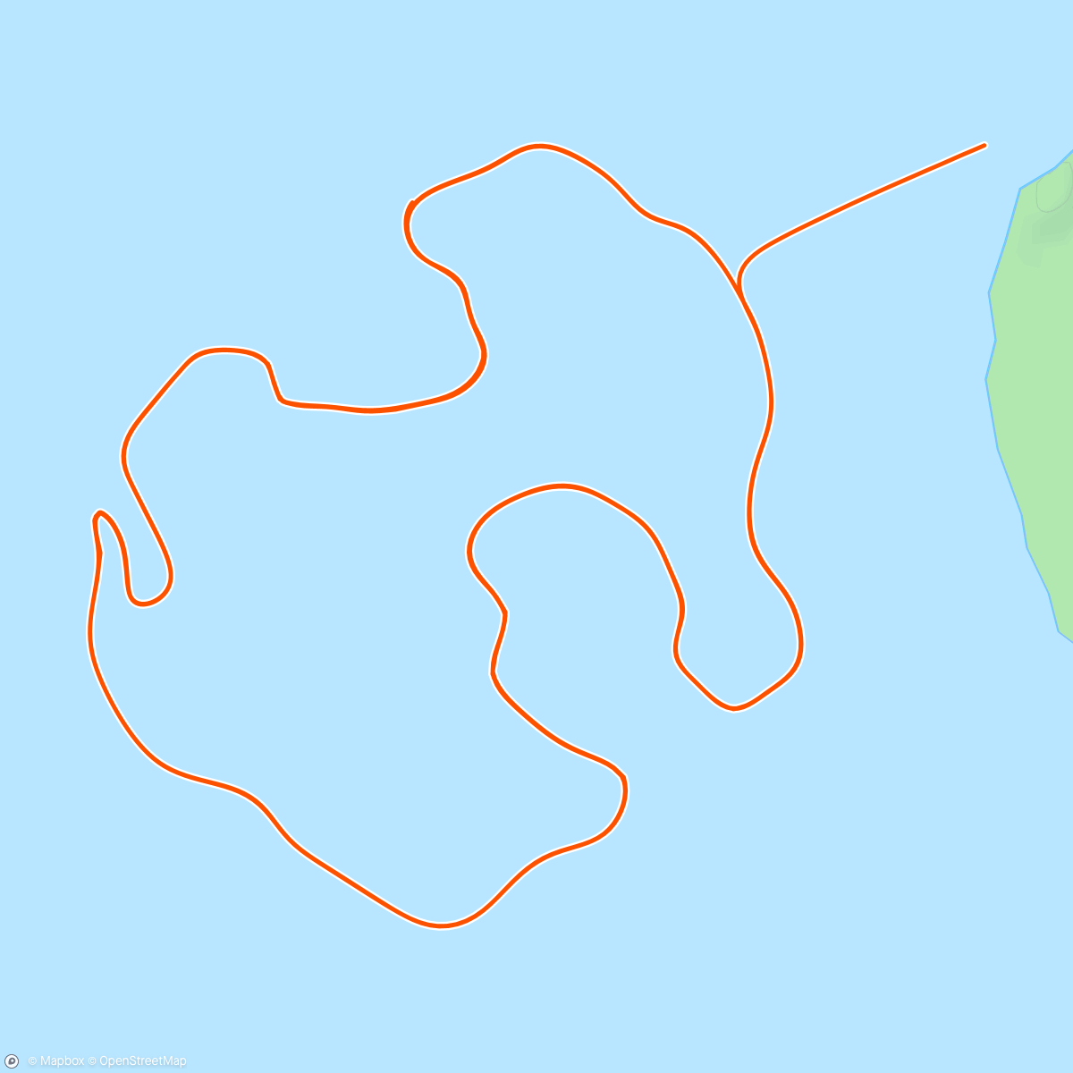 Map of the activity, Zwift - Low Taper in Watopia