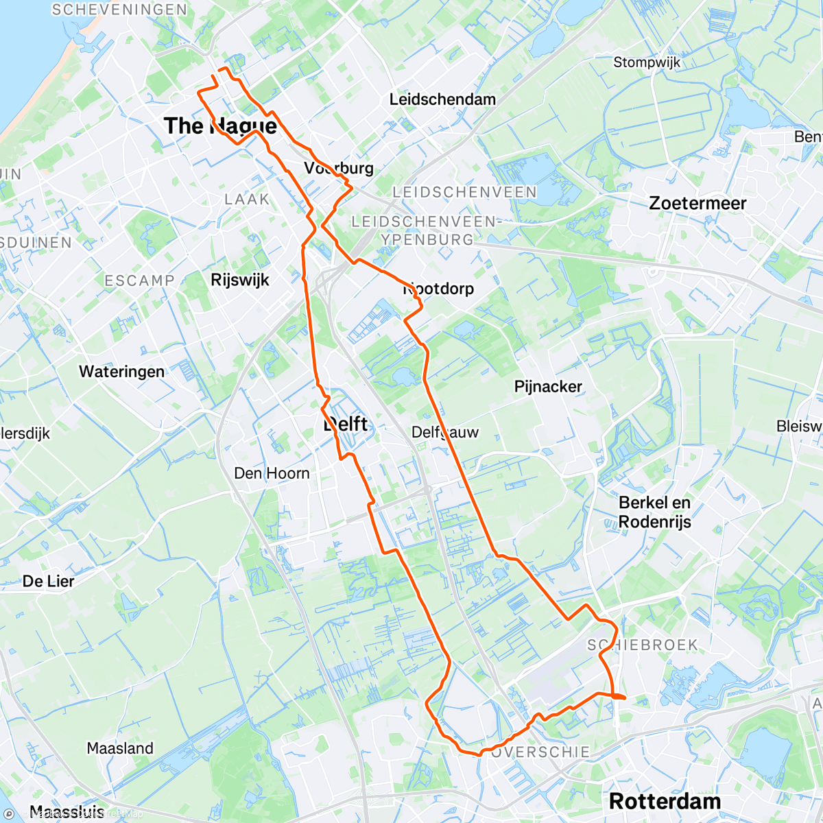 Map of the activity, Soms zit het mee, soms zit het tegel