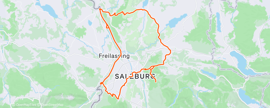 Mappa dell'attività Mittagsradfahrt