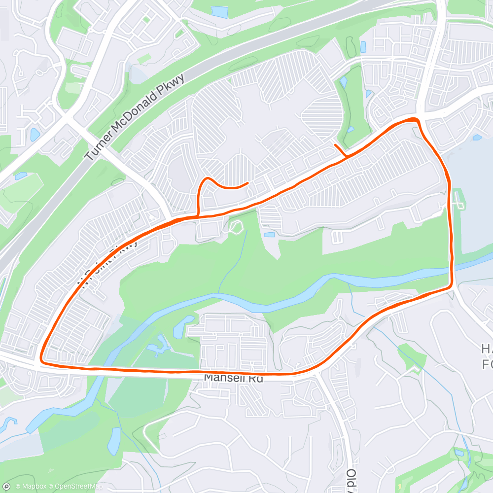 Map of the activity