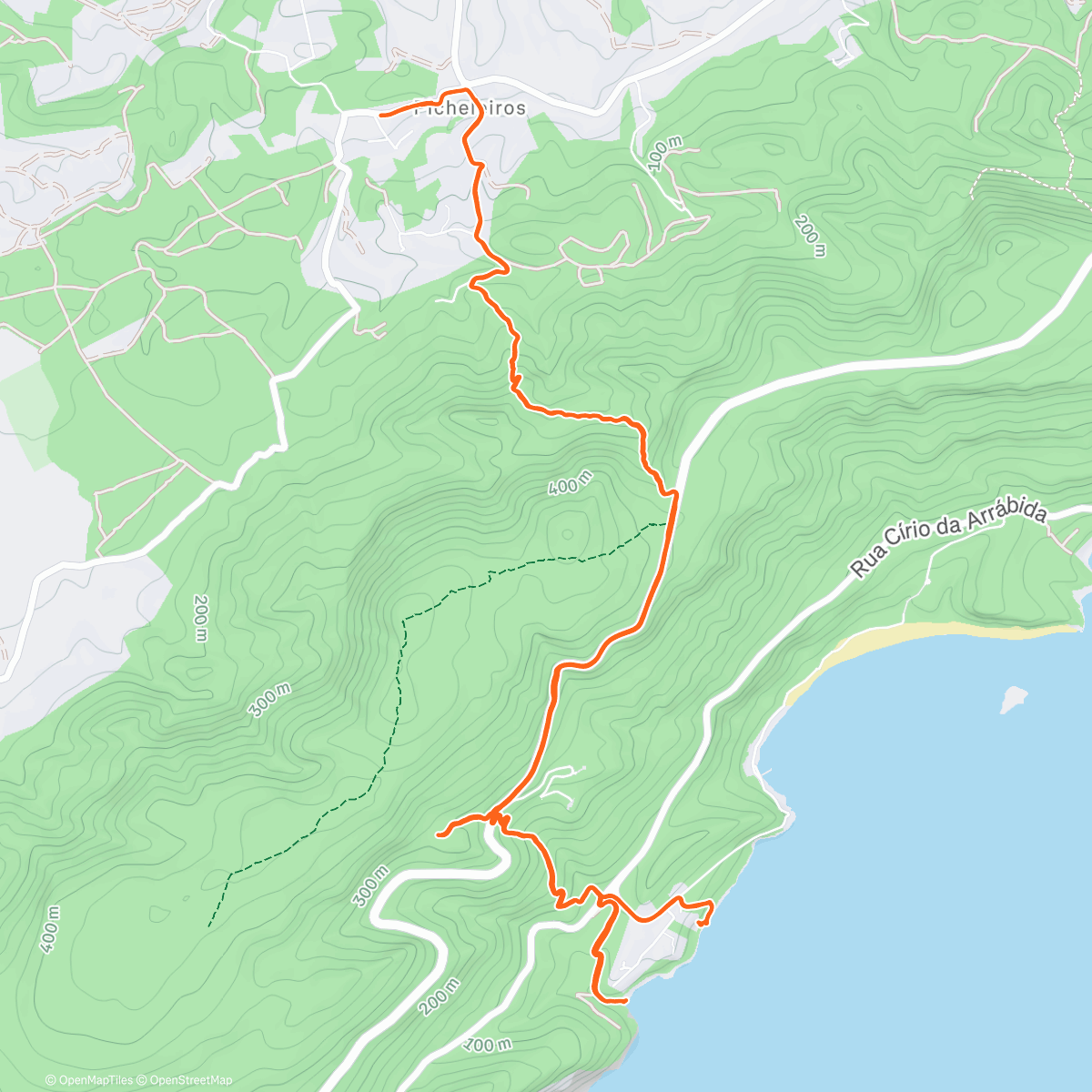 Карта физической активности (Lapa e Alpertuche)