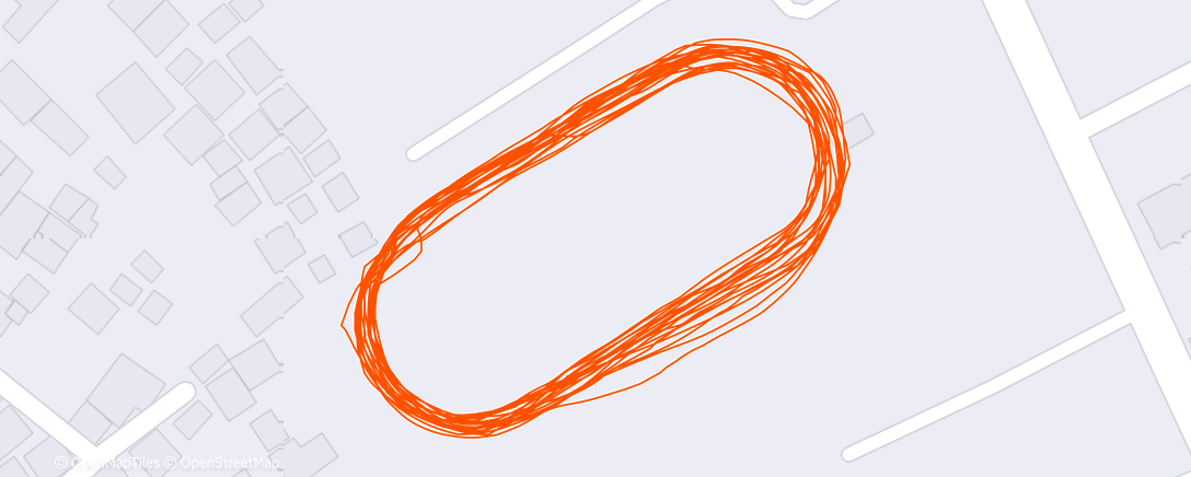 Карта физической активности (Afternoon Run)