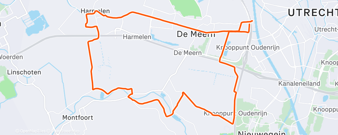 Map of the activity, New bike day 👀👀