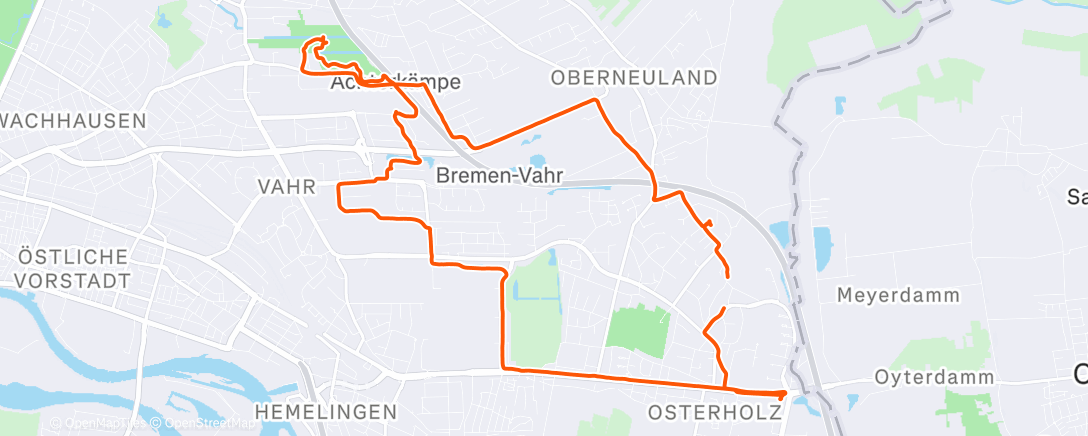 Map of the activity, Urbano 🥶🥶🥶