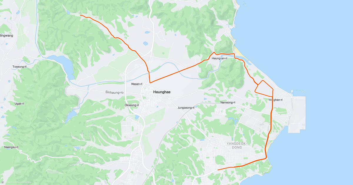 돌풍...무섭군 | Strava