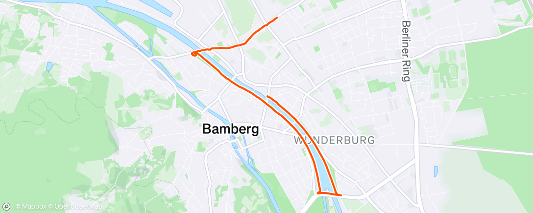 Map of the activity, still easy