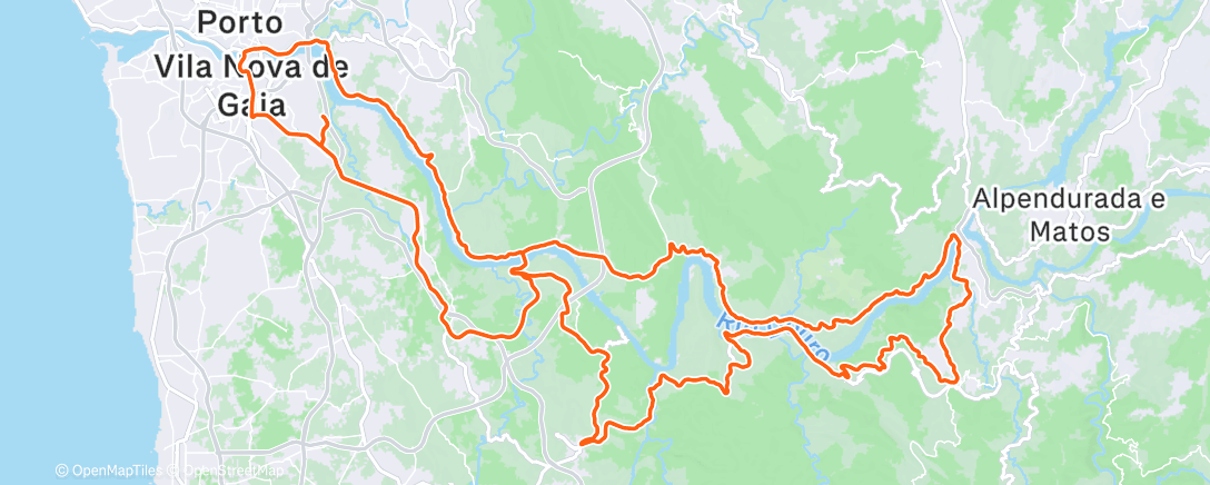 Карта физической активности (Morning Ride)