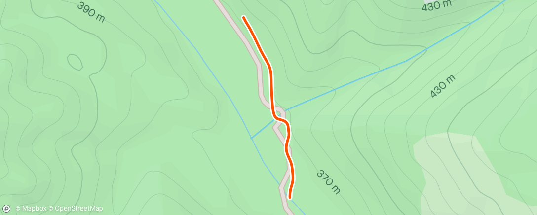 Map of the activity, FulGaz - Steven Creek White Oak Trails