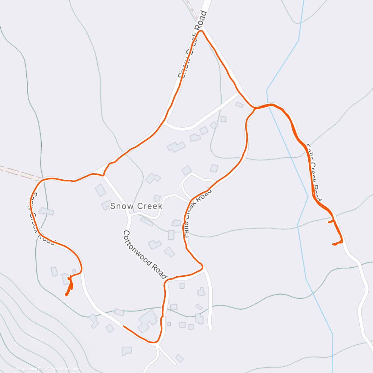 Карта физической активности (Afternoon Walk)