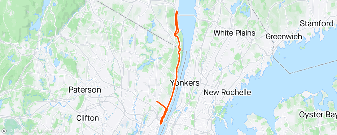 Mapa de la actividad (Pre Gran Premio New York City)
