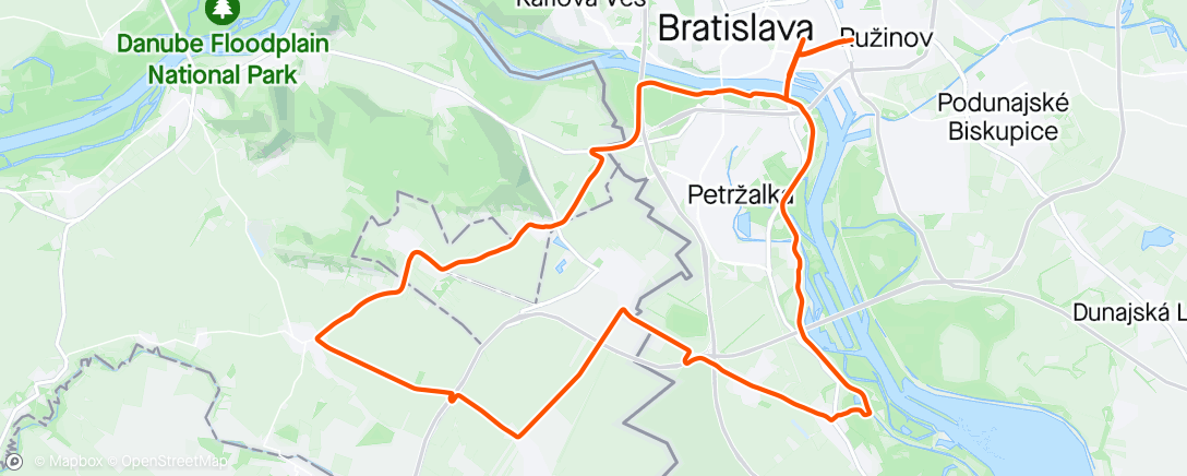 Map of the activity, Jozef ťahá, ja oddychujem