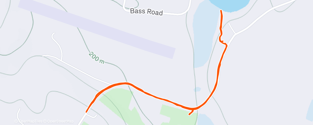 Map of the activity, (half the) fam stroll