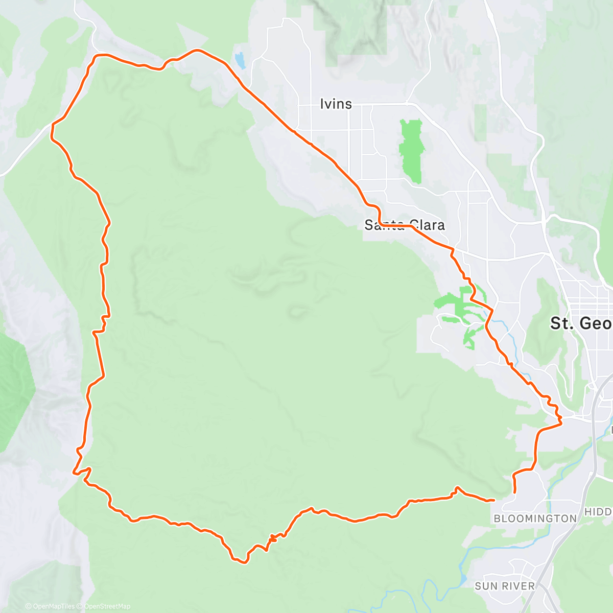 Карта физической активности (Very nice ride with Mike!)