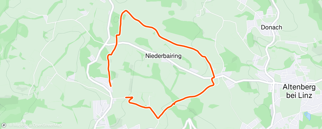 Map of the activity, Spaziergang am Nachmittag