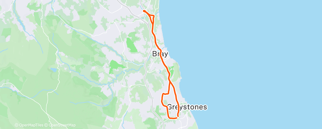 Карта физической активности (Cherrywood Cross)