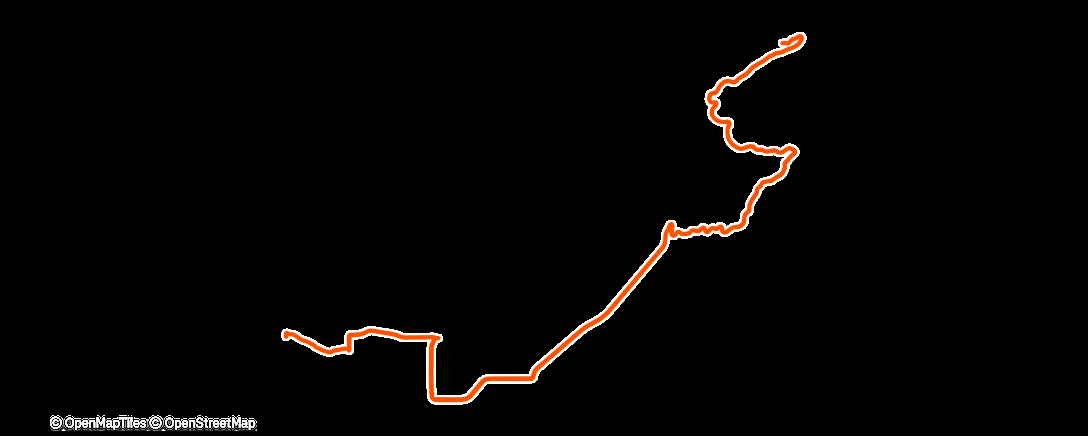 Mapa de la actividad (Morning Gravel Ride)
