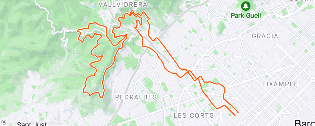 Map of the activity, Fent Divendrexc