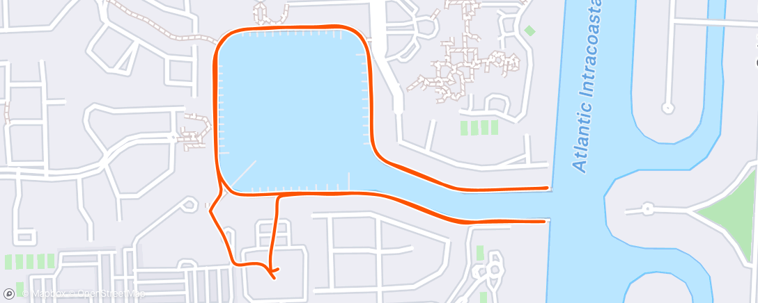 Map of the activity, Lunch Walk