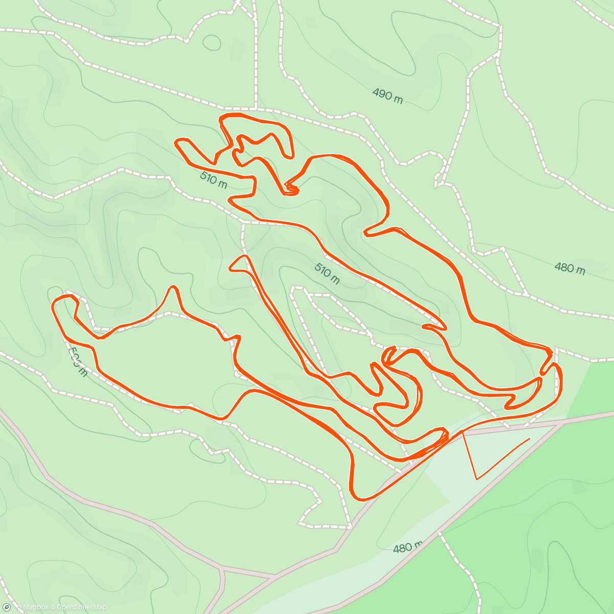 Map of the activity, US Cup Vail Lake XCO 🥈😄